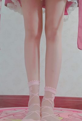 (Internet celebrity collection) Lolita Sakura Love – Flower Girl (18P)