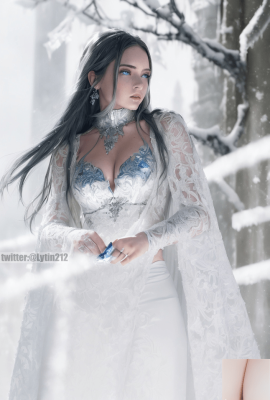 AI Art-Snow Princess