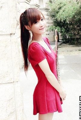 (Positive girl) 32C Waist pit sweet positive girl~Irene Chang~chest fierce (30P