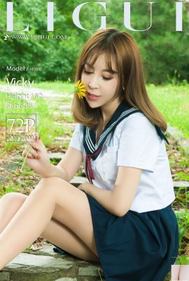 【Ligui】2018.09.10 Internet Beauty Model Vicky【73P】