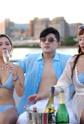 (ステーシー) Sex party on luxury yacht (15P)
