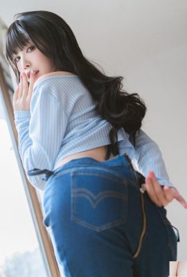 Anime blogger Shui Miao aqua – Jeans (23P)