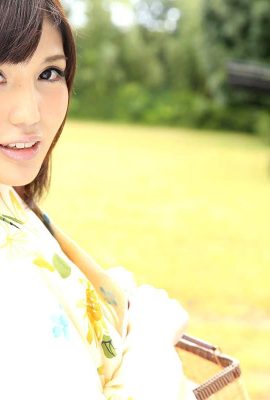 (Aruga ゆあ) Fucking short-haired girlfriend in kimono in the wild (87P)