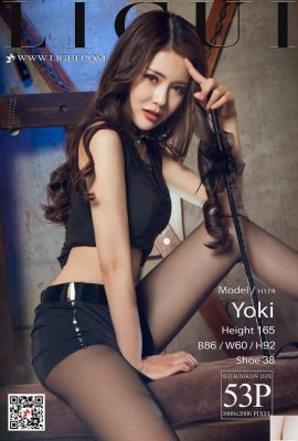 (Ligui 丽丝)20180308 Internet Beauty Model Yoki (54P)