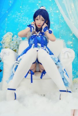 Hidori_Rose~Kanan Matsuura snow cosplay by (11P)