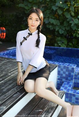 Sexy goddess Xiaoreba Angela’s classic cheongsam with perky butt and beautiful legs (41P)