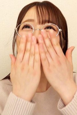 (GIF) A plain girl with glasses from Fukui is a miracle with national treasure-class huge breasts. Ah, so… (19P)