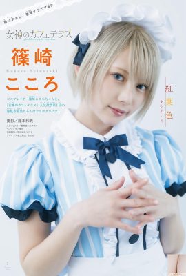 (こころ Shinozaki) Seductive maid costume to seduce your heart (9P)