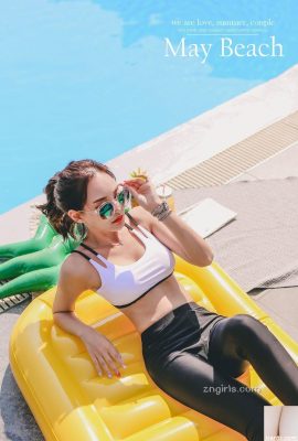 Korean model Yeon Ji-eun maybebeach swimsuit 3 (100P)