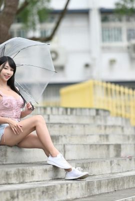 (Online collection) Taiwanese beautiful leg girl-Zoe So beautiful model outdoor photo shoot (88P)
