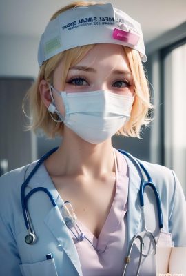 Ai Generated Image Sexy Beautiful Doctor