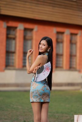 (Online collection) Taiwanese girl with beautiful legs-Xu Lingling realistic outdoor shooting (10) (98P)