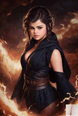 Selena Is Devoted To The Dark Side