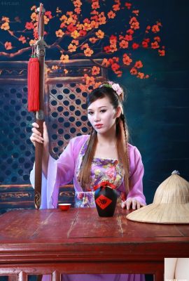 Private photo of Si Daiyuan, a beautiful woman in ancient costume (87P)