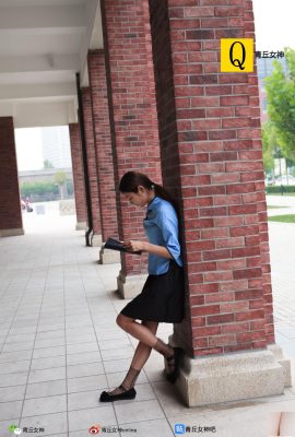 (Goddess Qingqiu) 2017.10.06 Q10.053 Beautiful legs photo Wen Xi (92P)