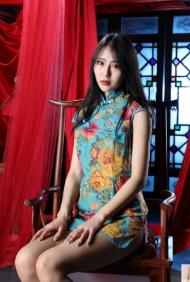 (Private shooting of Chinese model) Beautiful model – Lai Min beautiful model without mosaic private shooting benefit “Ancient Cheongsam” (100P)