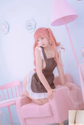 BuckyClouds – Pink maid set+pink maid (93P)