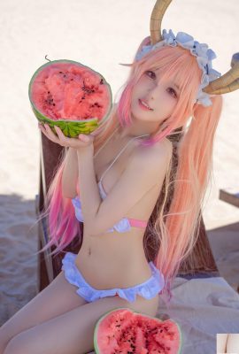 (Online collection) Welfare girl Abao is also a bunny girl “Dragon Maid Swimsuit” VIP exclusive (27P)