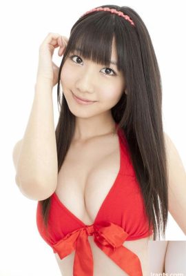 Cute MM Kashiwagi Yuki red sexy bikini (16P)