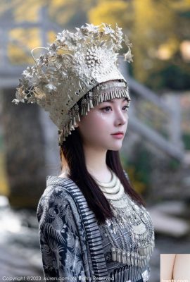 Bold and sexy interpretation of beautiful and beautiful beauties in ethnic minority costumes – Doubanjiang (60P)