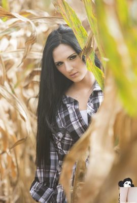 [Suicide Girls] Grim Danielz – Who Needs Clothes Hangers When You Have A Cornfield