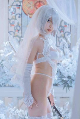 Mitsuko – 2B Doujin White Bride (50P)