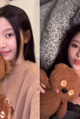 Goddess Beiyi’s “hot transformation” without make-up and wearing pajamas instantly transforms into sexy lace and full of charm (11P)