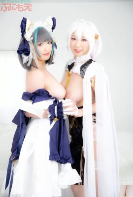 Cosplay photo album of 2 cute Japanese girls (70P)