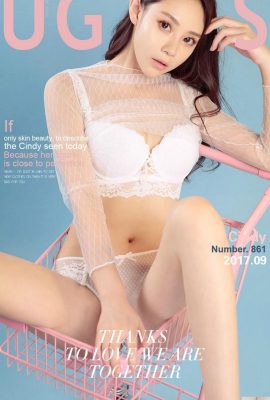 (UGirls) 2017.09.27 No.861 The throbbing of the curve Cindy (40P)