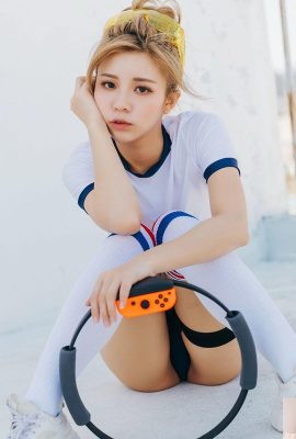 Hot girl (Xiaomien Mina) teaches you how to play Switch (10P)