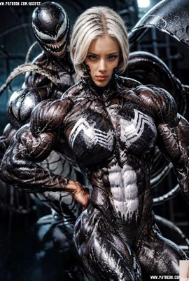 ●PIXIV● She-Venom Part2 ~ASSFST~ (AI Generated)
