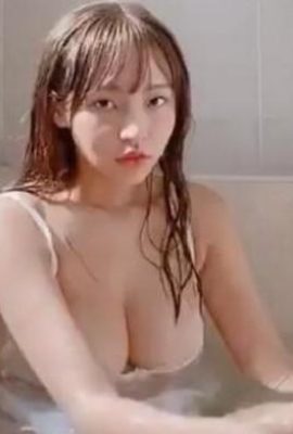 Big breasts version of Huang Jie's bathing video goes viral, soft and big ~ Lin Xiang (10P)