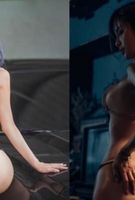 Is this figure just coming of age? The underwear photo girl's “round breasts” are super attractive: the hotness is off the charts!  (21P)