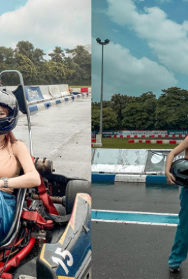 Fierce driving discovered on the racing circuit! Prepare your own “H-class airbag” and drive at high speed…it looks like a lot of fun~Mandi Xiangling (11P)