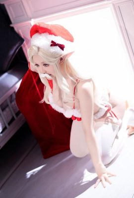 Coser@星之ChichiHoshilily Christmas Elf Chapter B Santa Claus