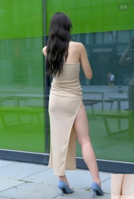 Goddess in slit outfit (6P)