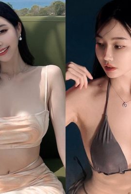 The goddess of Taiwan Normal University shows off her hot figure and “extreme ant waist”!  (11P)
