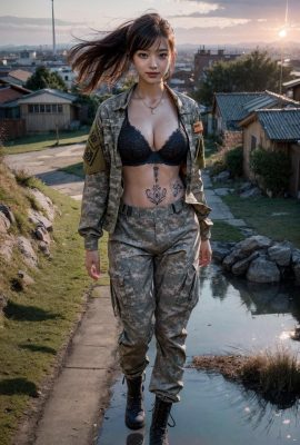 sexy soldier woman1