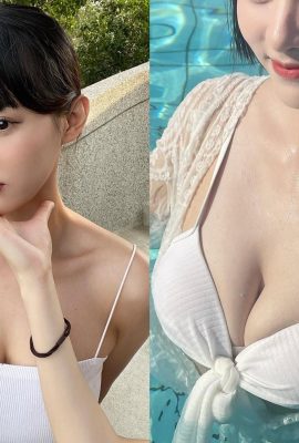 The pretty girl from Fudan University was suspended from the live broadcast platform when her bra slid up violently to “explode the weapon” during her live broadcast of her hot dance (11P)