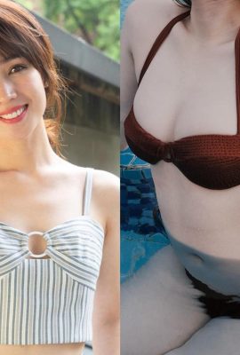 Xiao Xunhan's sexy bikini leaked and her “proud bust” was all exposed (11P)
