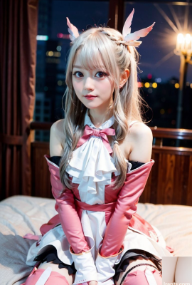 Quality? `High quality idol face Prisma Illya cosplay photo collection