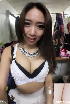 It's not just the exposure of breasts that makes people great, peach-butt nightclub dancer “Zhang Fangyi” has the most beautiful butt (14P)