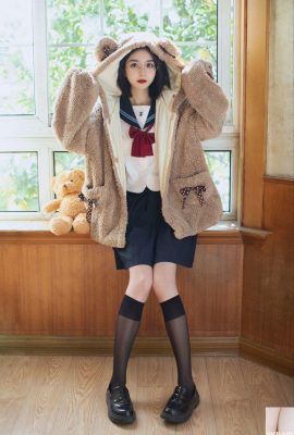 (Online collection) Welfare Girl-Lao Xiaobai School Uniform jk Little Bear jk (43P)