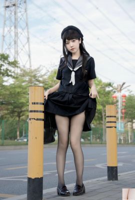 (Online collection) Welfare girl not stupid cat “After school outdoor Cute girl” VIP exclusive (105P)