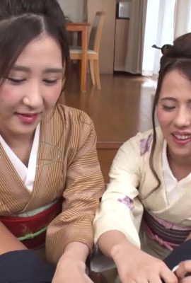 Beautiful girls wrapped in kimono ~Greedy people get 3P and cum twice~-Emi Sakurai (96P))