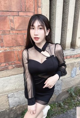 The beautiful girl “Ariea Chen” has a graceful figure and liberated round breasts that are foul (10P)