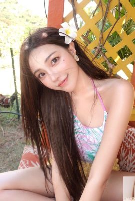 “Huang Lin” has exquisite beauty and devilish figure. The hot photos are heart-warming (10P)