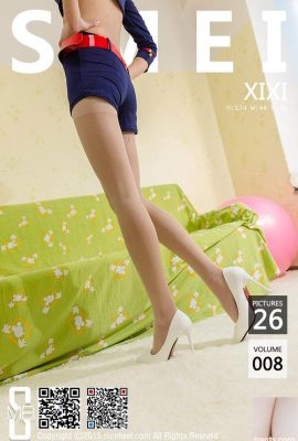 (SMEI Xiumei) NO.008 XIXI Shredded pork high heels and beautiful legs (27P)