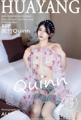 (HuaYang Photo) 2024.09.12 Vol.606 Kaizhu Quinn Full Version Photo (80P)