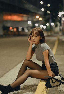 (Online collection) Taiwanese girl with beautiful legs-Vicky leader (Huang Minqi) beautiful outdoor photo realistic (2) (71P)